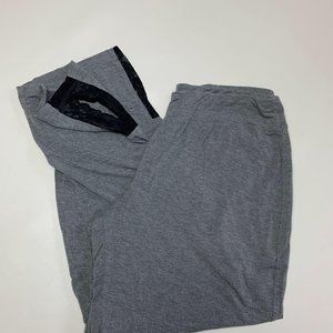 Soma Pajama Pants M Lace Trim Elastic Waist Sleep